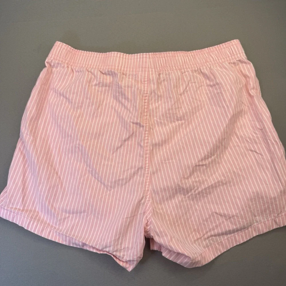 Abercrombie & Fitch Men's Pink White Woven Boxer Shorts Underwear Sz M